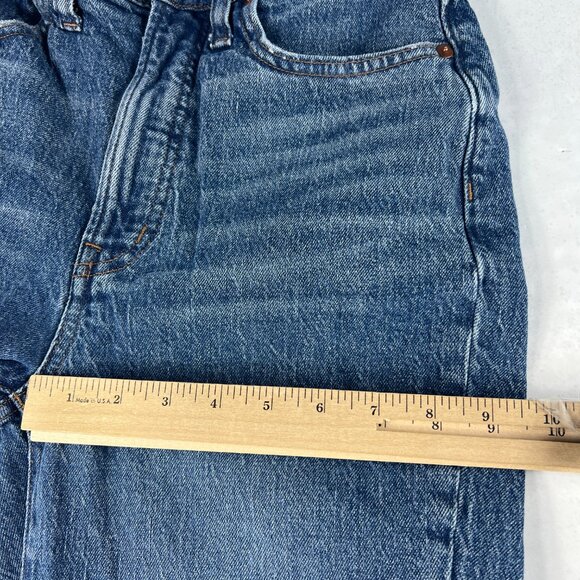 Madewell Jean Women Measured 27x28 Curvy Perfect Vintage Blue Faded Denim Tag 27 - Picture 14 of 16